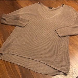 Aritzia Babaton Taupe Oversized Sweater